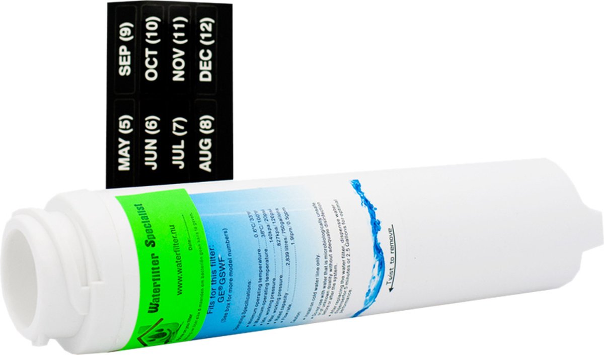 Waterfilter voor Iomabe Koelkast GSWF