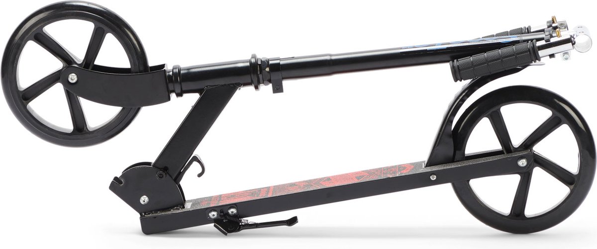 Arebos Scooter Step Kind Met XXL Wielen Volwassenen Opvouwbare Max 100 Kg Kinderen Antislip Stavlak Rood 674075319
