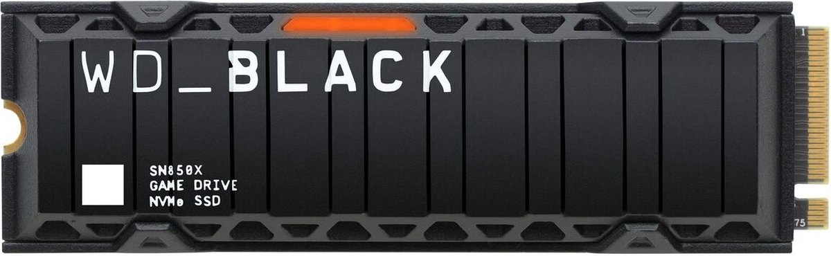 WD Black SN850X 1TB NVMe met Heatsink