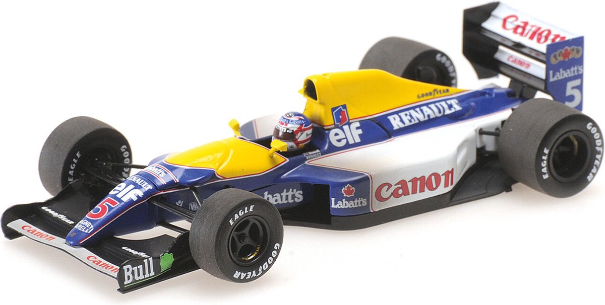 Williams Renault FW 14B #5 World Champion 1992 (dirty version) - 1:43 - Minichamps