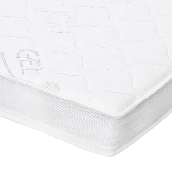 vidaXL - Topmatras - 7 - cm - gelschuim - 100x200 - cm