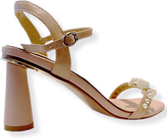 ZERBA Sandale Femme - Taille 39 - Cuir Rose - Sussia