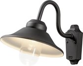 Wandlamp Vega | 1 lichts | zwart | klassiek design
