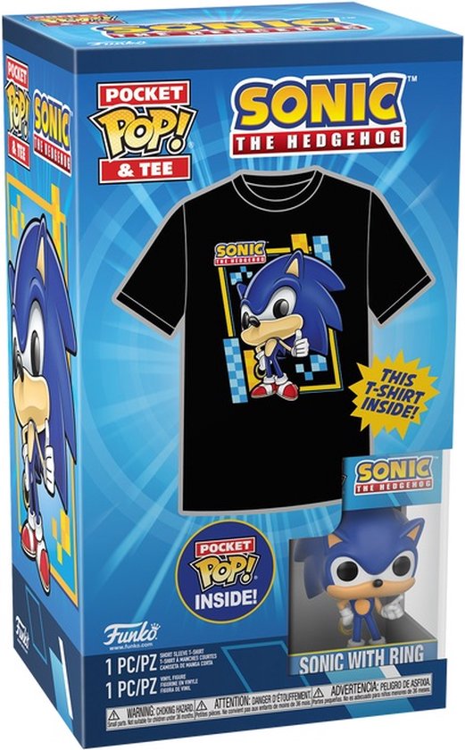 Funko Pocket Pop! Keychain: Sonic The Hedgehog: Sonic The Hedgehog With Ring Sonic The Hedgehog Novelty Keyring Collectable Mini Figure Stocking Filler Gift Idea Official Merchandise Urun7626