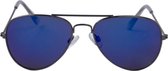 Kool-kidz Zonnebril Junior Zwart/blauw (5572)