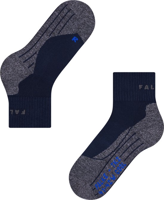 Chaussettes de randonnée FALKE TK2 Cool Short pour homme - Bleu marine - Taille 42/43