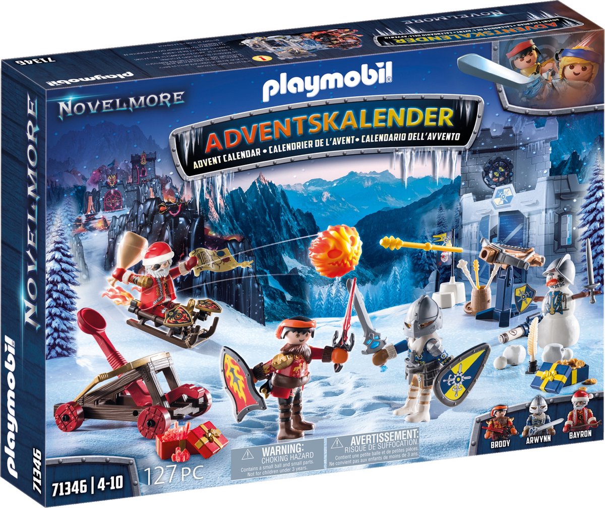 PLAYMOBIL Adventskalender Novelmore Strijd in de sneeuw - 71346