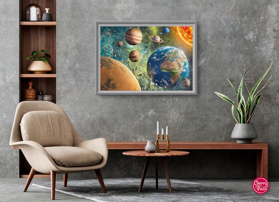 Puzzle Planet Earth in Galaxy Space, 2 000 pieces
