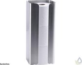 Spare part roll holder stainless steel satin brushed wall mounting for 3 rolls