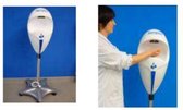 Disinfectant dispenser automatic with sensor mobile with stand 1,5L internal refilling cap