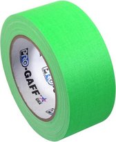 Pro  - Gaff neon gaffa tape 48mm x 22,8m groen