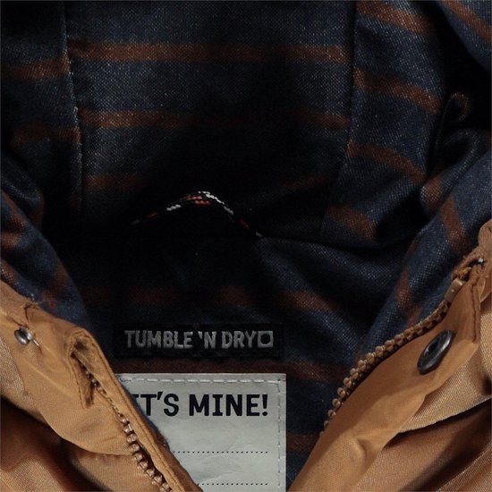 Tumble 'N Dry Jongens Jas Obiano clay Maat 116 Tumble 'N Dry Jongens Jas Obiano clay Maat 116