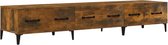 vidaXL-Tv-meubel-150x34,5x30-cm-bewerkt-hout-gerookt-eikenkleurig