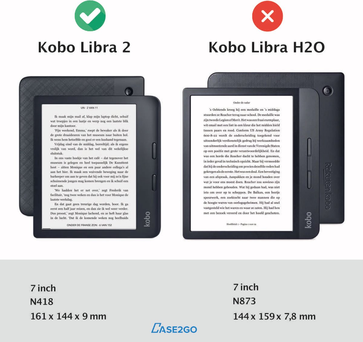 Étui SleepCover pour Kobo Libra 2 - Lavande