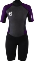 Gul Dames G-Force 3mm Rug Ritssluiting Shorty Wetsuit -