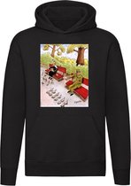 Pigeons Army Hoodie - soldat - flic - oiseaux - drôle - pull - sweat-shirt - capuche