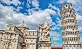 Fotobehang - Vlies Behang - De Toren van Pisa - 254 x 184 cm