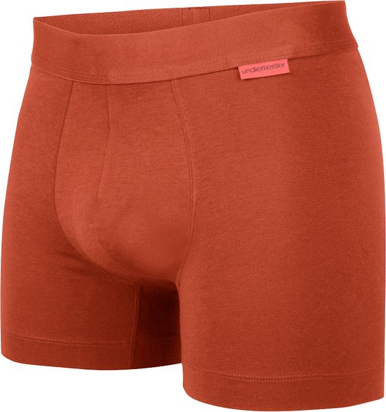 Undiemeister - Boxershort - Boxershort heren - Ondergoed - Gemaakt van Mellowood - Onderbroek mannen - Boxer briefs - Canyon Dust (oranje) - 1 Stuk - 3XL