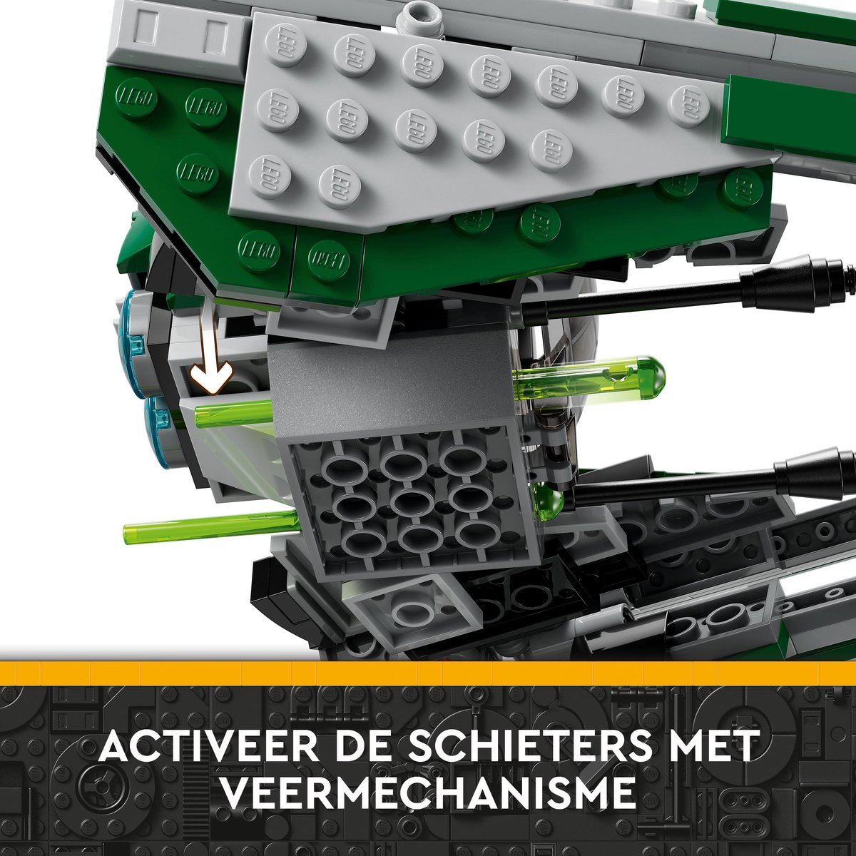 LEGO Star Wars Yoda's Jedi Starfighter - 75360 — afbeelding 4