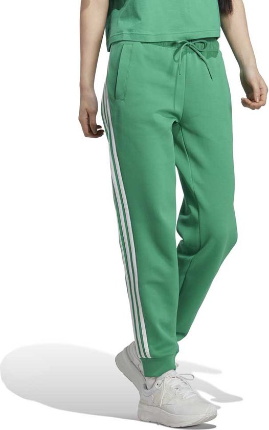 ADIDAS SPORTSWEAR Pantalon Fi 3S Regular A - Femme - Semi Court Vert - S |  bol