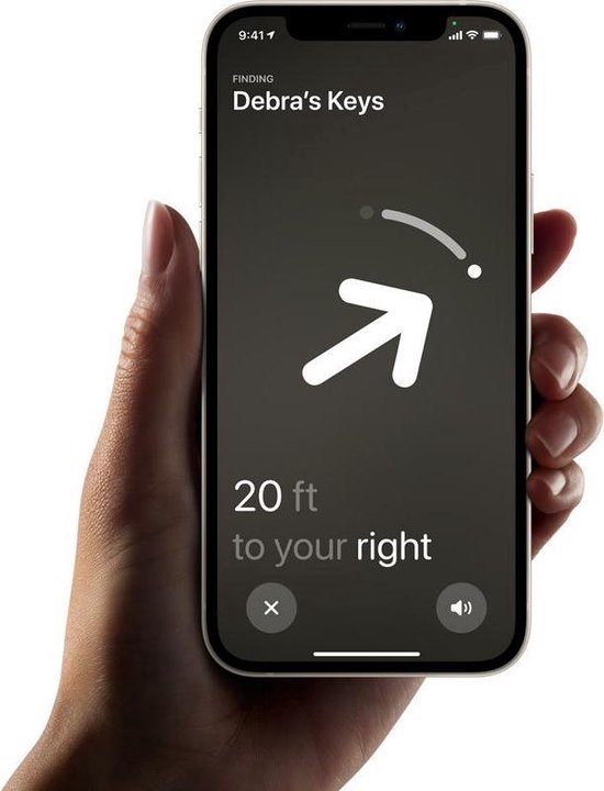 Apple AirTag - 1e generatie (2021) - 4 stuks