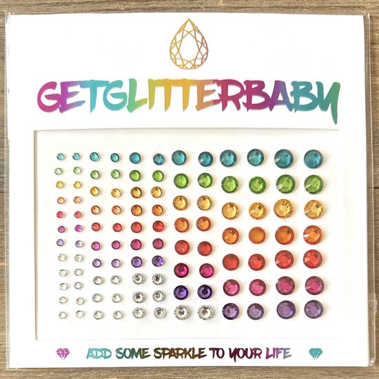 GetGlitterBaby® Glitter Face Jewels / Festival Glitters / Strass Steentjes /... bol