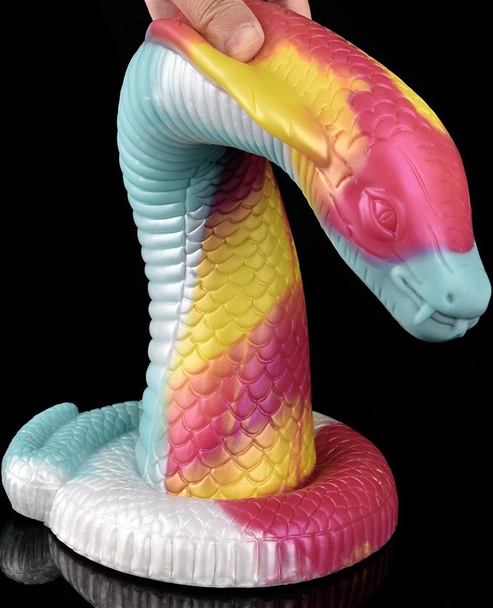 Kiotos Monstar Dildo Beast 85 - Dildo in de Vorm van een Slang - 39 cm