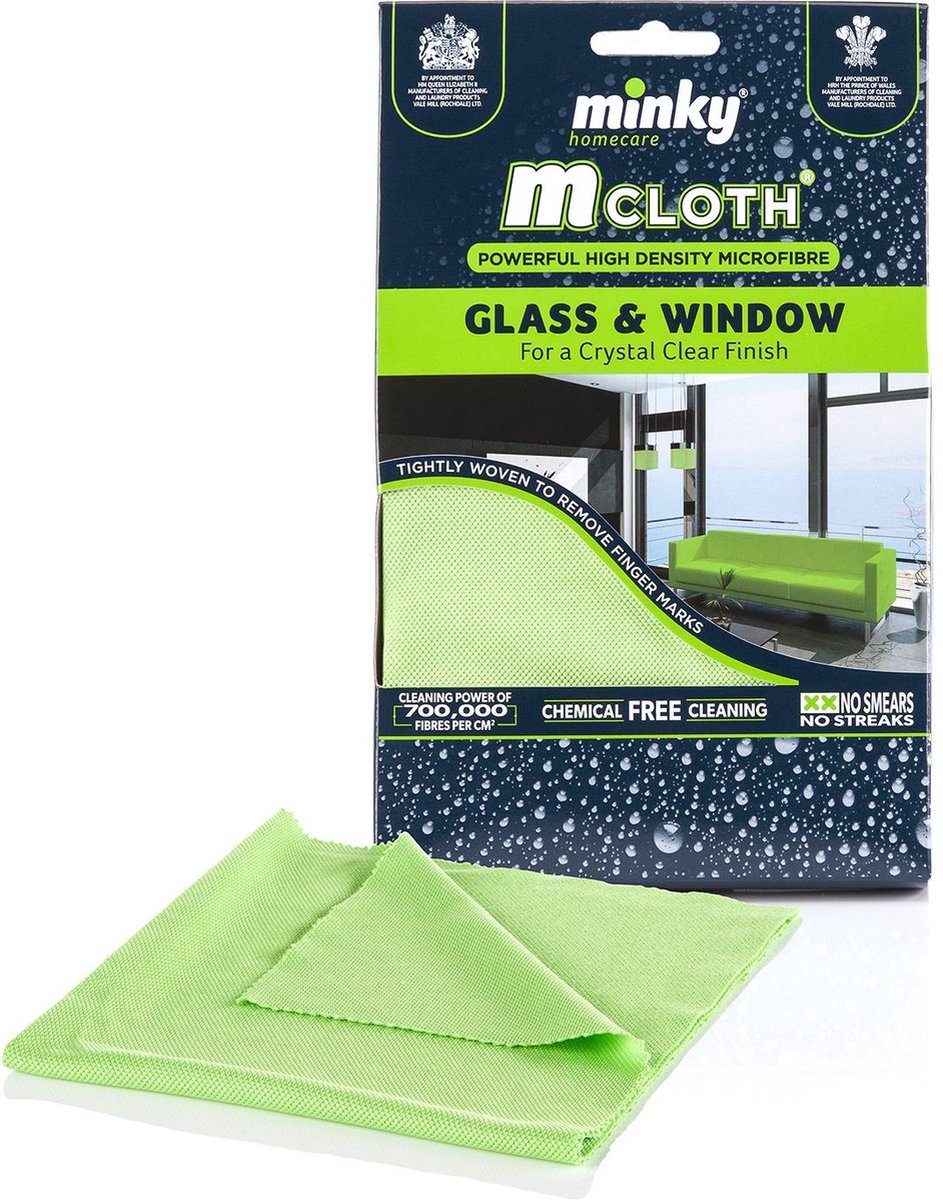 Goedkoopste Minky Schoonmaakdoek Anti-Bacterieel Glaswerk en Ramen
