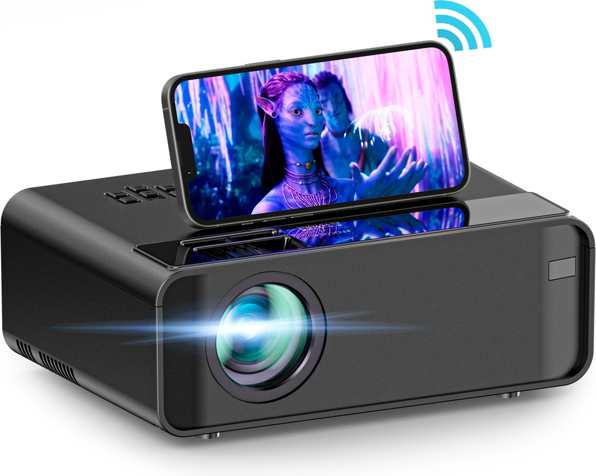 RevoKid Beamer B1 - Mini Projecteur WiFi et Bluetooth de Smartphone - Full  HD 4500... | bol.com