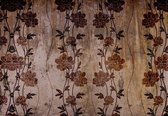 Fotobehang - Vlies Behang - Vintage Bloemen - 312 x 219 cm