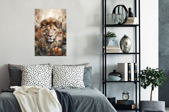 Dazzlewall Vintage Rustieke Muur Decor Poster Frans Land Bloem Boom Vlinder Muur Poster voor Boerderij Slaapkamer Woonkamer Decor Set van 12
