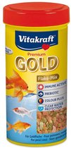 Vitakraft Gold flake-Mix premium visvoer goudvissen 250 ml