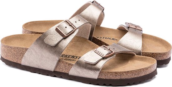 Birkenstock Sydney BS - sandale pour femme - Taupe - taille 41 (EU) 7.5  (UK) | bol.com