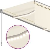 vidaXL-Luifel-handmatig-uittrekbaar-met-rolgordijn-LED-4,5x3-m-crème