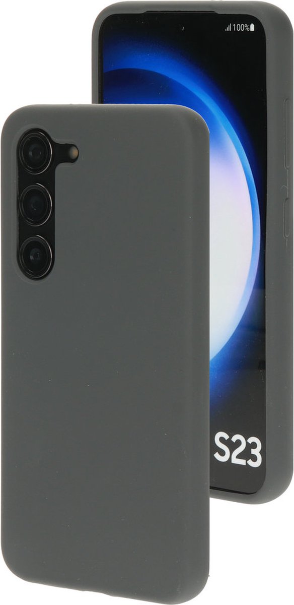 Mobiparts hoesje geschikt voor de Samsung Galaxy S23 - Siliconen - Grijs