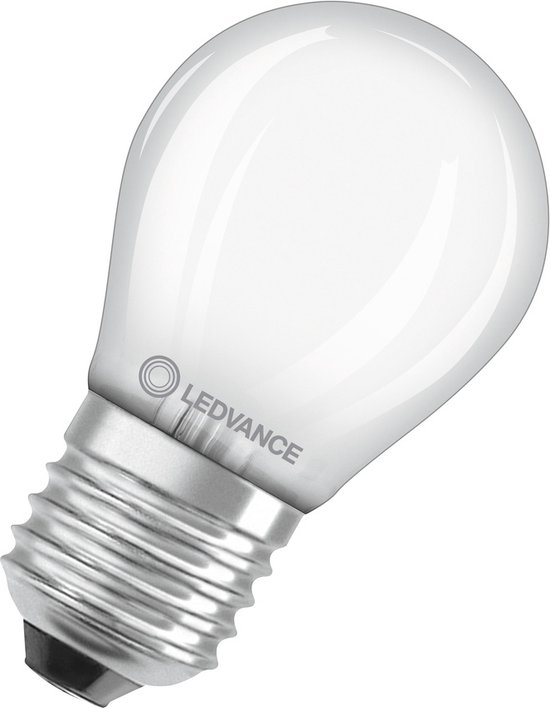 Ledvance Classic LED E27 Peer Filament Mat 2.5W 250lm - 827 Zeer Warm Wit | Vervangt 25W