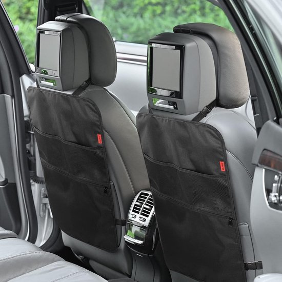Opbergvakken Achterbank ERWEY Upgrade Auto-organizer, Achterbank, Rugleuningbescherming Met Opvouwbare Tafel, 12 Inch Touchscreen Tablettas, Multifunctionele Opbergtas Voor In De Auto Met Veel Zakken Auto Organizer Stoel Ipad