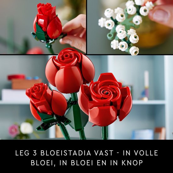LEGO Icons Rozenboeket - Botanical Collection - 10328