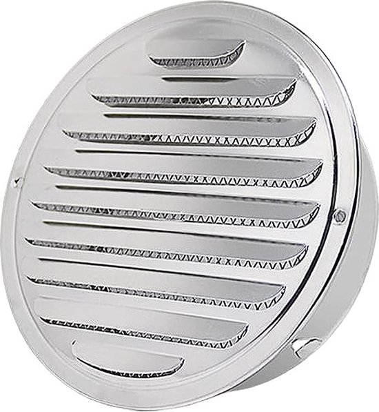 Rond ventilatierooster van roestvrij staal 70/80/120mm