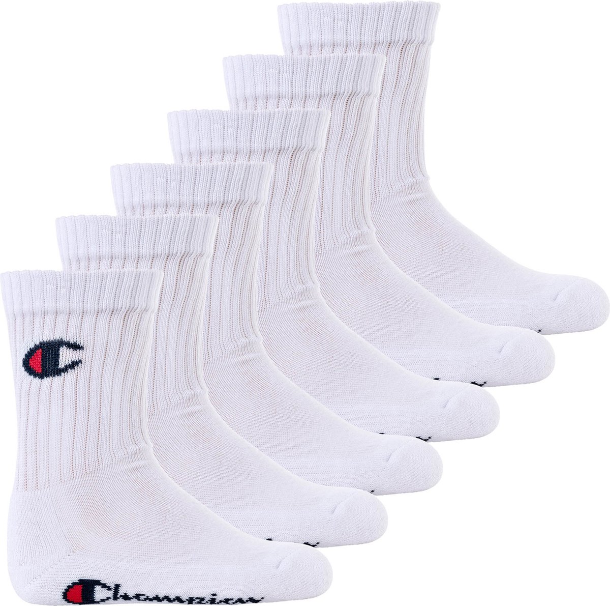 Champion Sokken Set van 6 Wit