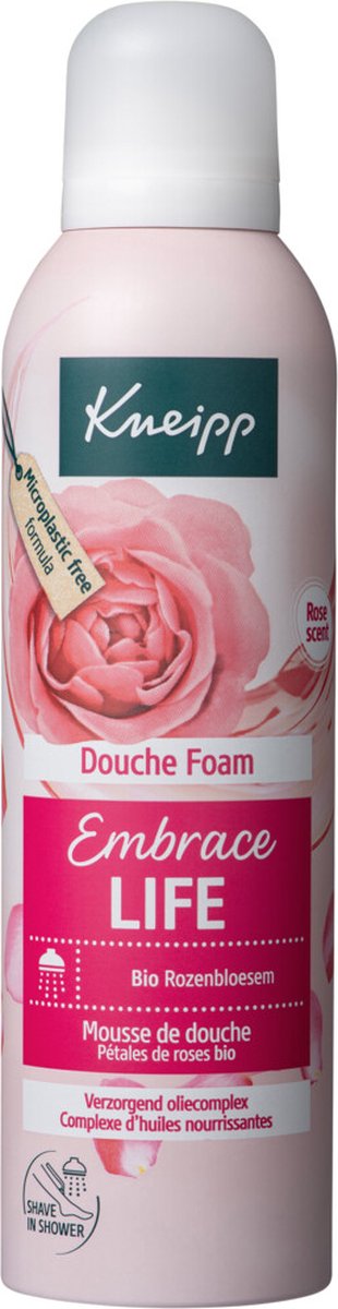 Kneipp Douche Foam Embrace Life - 6 x 200 ml - Voordeelverpakking