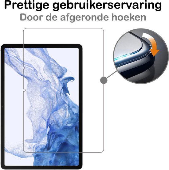 Étui pour clavier Samsung Galaxy Tab S10 Plus - Étui pour clavier avec protection d'écran - Étui pour clavier Samsung Tab S10 Plus - Zwart