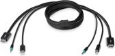 Bol.com Belkin F1D9019B06T toetsenbord-video-muis (kvm) kabel Zwart 18 m aanbieding