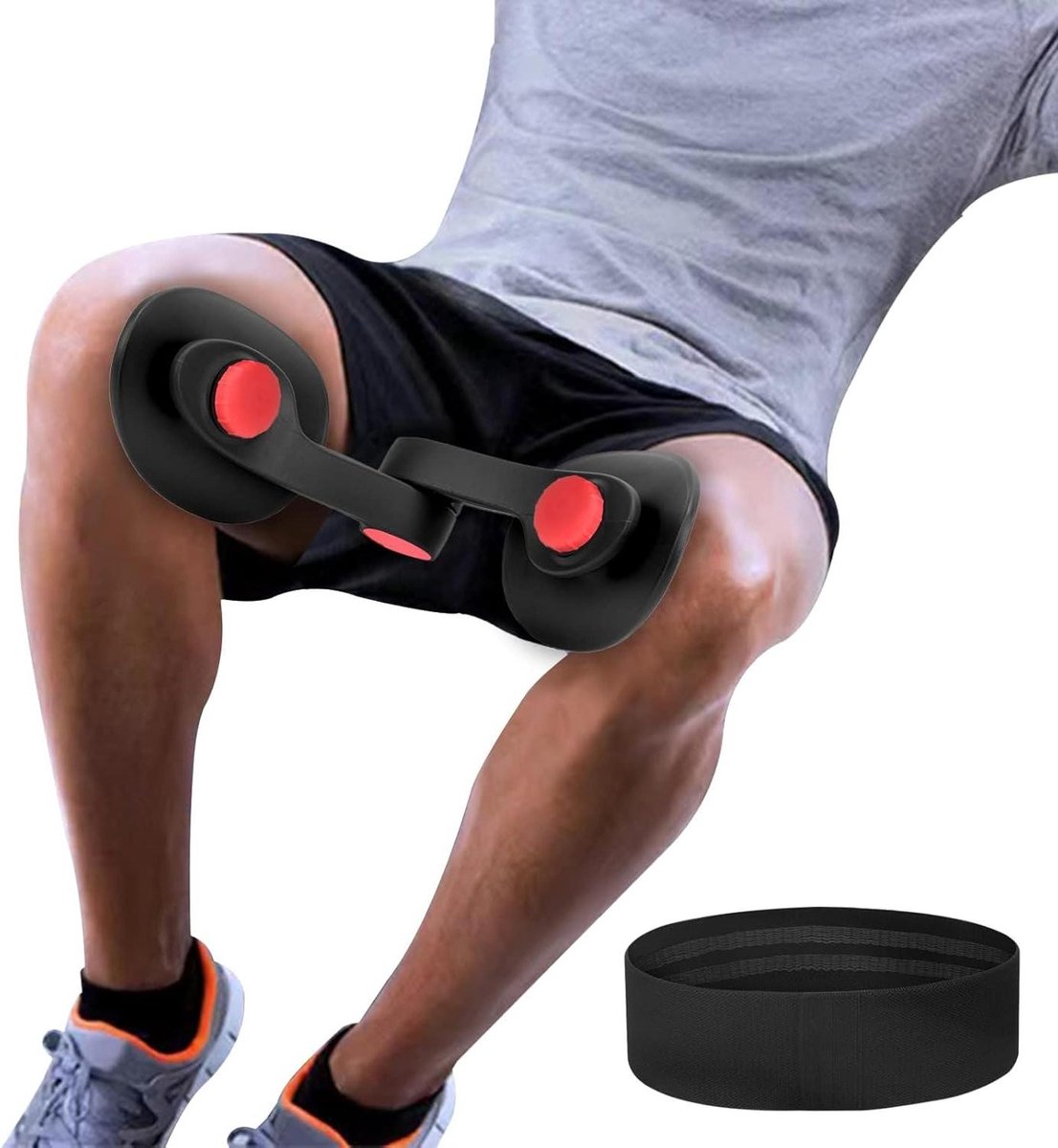 35lb Dijtrainer - Bekkenbodemtrainer voor Dames - Vrouw Bilspiertrainer - Thuis Herentrainingsapparatuur - Fitnessapparatuur - Sportapparatuur - Thuis Bekkenbodemspiertrainer - Bilspiertrainer