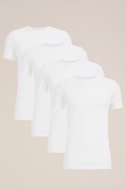 WE Fashion Heren T shirt 4 pack Maat XL bol