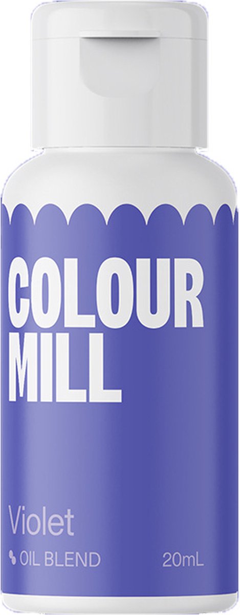 Colour Mill Oil Blend Voedingskleurstof op Oliebasis - Violet - 20ml