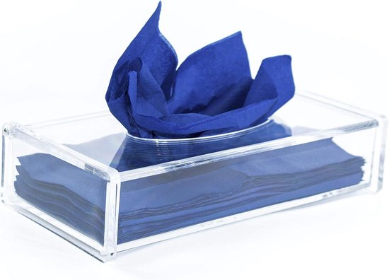 Rechthoekige Tissue Box, Transparante Tissue Vierkante Doos