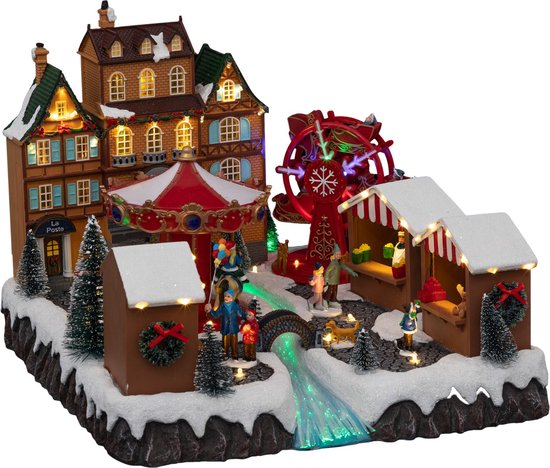 Fééric Lights and Christmas - Verlicht kerstdorp "kerstmarkt"