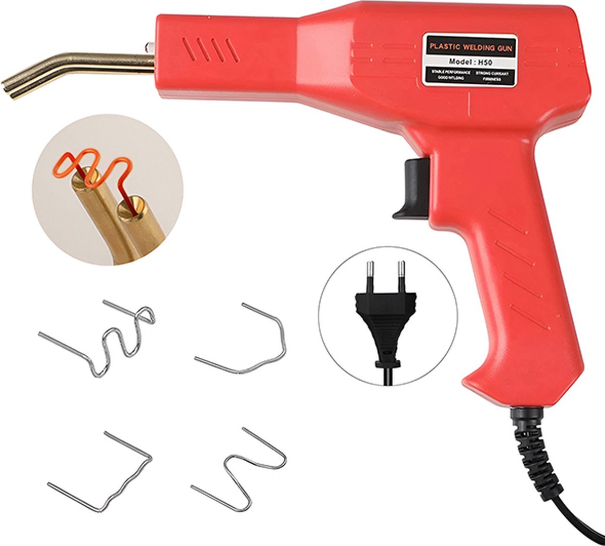 Vixson - Plastic Lasapparaat - Reparatie Plastic en Kunststof - Plastic Lassen - Kunststof reparatieset - Soldeerbout voor Plastic - Autobumper Reparatie - Nietmachine - PVC - Plastic Hot Stapling - BONDMASTER – foto 4