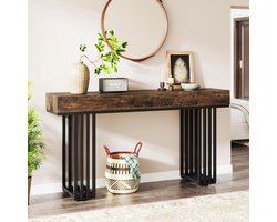 Tribesigns Consoletafel Industrieel Hout/Metaal